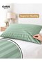Premium Microfiber Pillowcase, Pack of 1, Soft Breathable Wrinkle-Resistant Pillow Cover with Envelope Closure, Easy-Care Bedding for Home & Hotel. - 4
