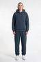 3-Thread 2-Piece Women's Sweatsuit Set with Side Pockets (Fleece-Lined) Top and Bottom - 3