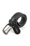 Battal Boy Genuine Leather Men's Jeans Belt, 4 cm - Black - 4
