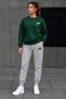ZERO-NECK BRUSHED INSIDE CHARDON TRACKSUIT, SEASONAL, 4-STRIPE PRINT, WOMEN'S/MEN'S UNISEX STYLE