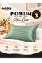Premium Microfiber Pillowcase, Pack of 1, Soft Breathable Wrinkle-Resistant Pillow Cover with Envelope Closure, Easy-Care Bedding for Home & Hotel.