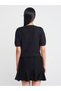 Women's Sequin-Embellished Short-Sleeve Wool Blend Knit Sweater - 4
