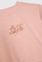 Girls' Printed Light Pink Sweatshirt - 3