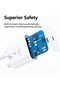 25W USB-C Charging Adapter with Type-C Cable, UK 3-Pin Plug - 6