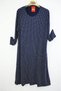 Plus Size Women's Pigment Printed Combed Cotton Dress - 2