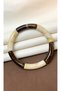 Acrylic Bamboo Boho-Chic Elasticated Colorful Bone Bracelet