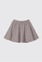 Girls' Plaid Anthracite Skirt