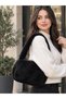 Women's Set of Plush Zipper Shoulder Bags - 4
