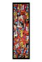 Cubik Jazz Print Silk Scarf DG9952-ORJ - 2