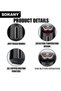 4-Cup Turkish Coffee Maker, 600W Electric Coffee Machine with Slow Brew Function, Black - 7
