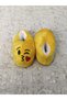 HEART-SHAPED KISS EMOJI DESIGN SOFT PLUSH HOUSE SLIPPERS WITH NON-SLIP SOLES COMFORTABLE HOUSE SLIPPERS - 4