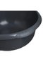 Round Plastic Basin Anthracite 33L - 3