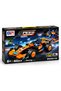 322-Piece Convertible Robot Formula 1 Car Building Set: 2-in-1 Pull-and-Release Building Blocks - 6