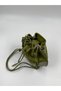 Lucia Model Adjustable Knot-Strap Bucket Bag - 4