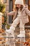 Bonny Kids' Waterproof EVA Winter Rain Boots with Plush Lining - 5