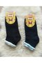 Winter Terry Socks with Colorful Reversed Cuff, Pack of 12 - 3