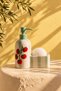 Buco Striped Liquid Soap Dispenser and Sponge Holder