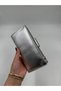Large Glossy Leather Wallet with Phone Compartment - 3