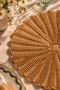 Scallop Rattan Placemat – 36 cm - 2