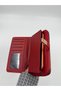 Women's Faux Leather Wallet with Phone Compartment - 3