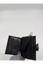 Women's Suede Keychain Wallet with Detailed Design - 4