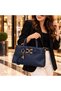 LUXURY WOMEN'S Shoulder Bag—Lined with Gold Details—A Gift-Worthy, Everyday Shoulder Bag - 3