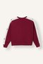 Crew Neck Striped Printed Sweatshirt for Girls I7535A826Wn - 2