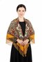 Royal Crimson Garden Shawl – Pavlovo Classic - 2
