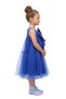One-Shoulder Royal Blue Tulle Party Dress - 2