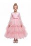 Victoria Long Pink Colour Party Dress