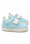 Light Blue Woven-Strap Soft Sole Boys' Baby Booties (4–12 Months / Size 18–19) - LNC 5204 - 7