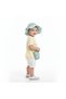 Straw Hat and Bag Set - Turquoise - 2