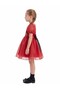 Tulle Volume Dress Red - 2