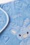 Jacquard Cute Gazelle Plush Baby Blanket, 80x100 cm, Swaddle and Stroller Blanket with Embossed Design - 2