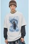 Unisex Oversized Tōshirō Hitsugaya "Bleach" Anime Character Pre-Printed Premium T-Shirt