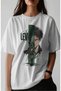 Unisex Oversized Levi Ackerman "Attack on Titan" Anime Character Pre-Printed Premium T-Shirt - 2