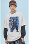 Unisex Oversized Son Goku Dragon Ball Anime Character Pre-Printed Premium T-Shirt
