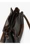 bucket bag with top handle and strap - 5