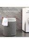 2 Pack Laundry Baskets, 65 L Foldable Waterproof Laundry Basket Laundry Hamper Bag Washing Bin Cloth - 6