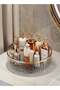 360° Rotating Makeup Organizer Cosmetic Desk Storage Perfume Display Case Multi-Function Stor - 2