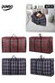 4-Piece Foldable Storage Bag,Oversized Waterproof,Large Capacity Clothes Organization with Re