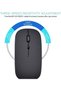 Wireless Bluetooth Mouse, Bluetooth 5.1 + 2.4GHz USB Wireless Receiver, Type-C Rechargeable Si - 6