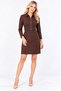 Mini Dress with Zipper, Length 95 cm - 2