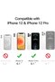 Magnetic Case for iPhone 12/12 Pro, Clear - 2
