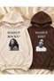 What's up, Riri? What's up, Rocky? "Dear Couple" Printed 2-Piece Set: 3-Ply Cotton Oversized Hooded Sweatshirt