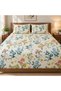 Turkish Style King Size Flat Bedsheet Set, 3 Pieces, 260 x 240 cm (Ivory) - 3