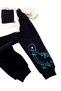 Boys' Baby Dinosaur-Printed Winter 3-Ply Fleece 1-2-3-4 Years Old 2-Piece Top and Bottom Set - 4