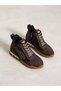 Women's Sneakers Boots with Fur-Lined Hidden Heels - 2