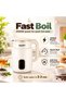 Electric Kettle 2.5L, 2000W, 304 Stainless Steel Inner Body, Hot Water Kettle - 3