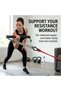 Resistance Band Handles and Exercise Attachments, Foam Grip Pull Handles for Resistance Bands and Tubing, Upper and Lower Body Strength Training, Fitness and Rehabilitation, Multiple Styles - 5